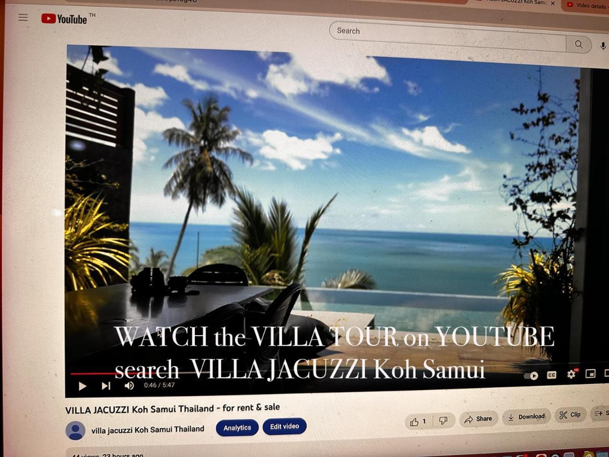 Villa Jacuzzi Seaview Villa หาดเฉวง ภายนอก รูปภาพ